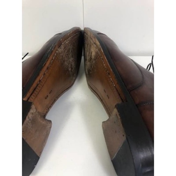 Cole Haan Leather Almond Toe Lace-Up Oxford Dress Shoes Brown Mens US 8 main image 6